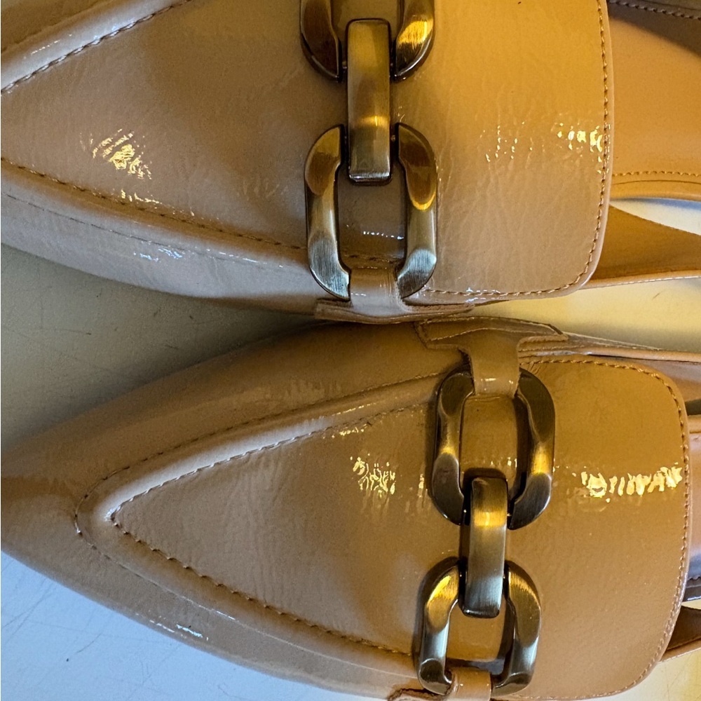 Donald J. Pliner old money the Williams tan Slingback Flats size 11 - Picture 4 of 10